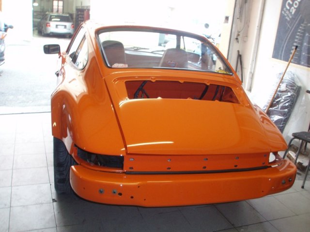 Porsche Carrera (Orange)